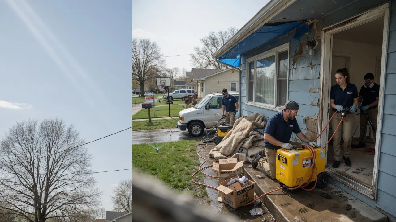 Basement Flood Cleanup in Simpson, KS near me